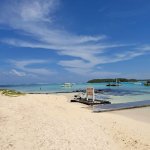 La plage de Blue- Bay blue-bay plage