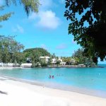La plage de Pereybère La plage de Pereybère