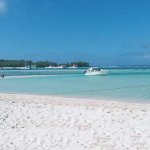 la plage de Trou aux biches La plage de Trou aux biches