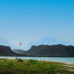 le spot de kite-surf du Morne sud de L'ile Maurice le spot de kite-surf du Morne sud de L'ile Maurice