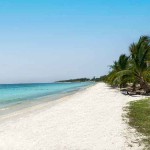 La plage de Belle Mare à l'Est de l'ile Maurice